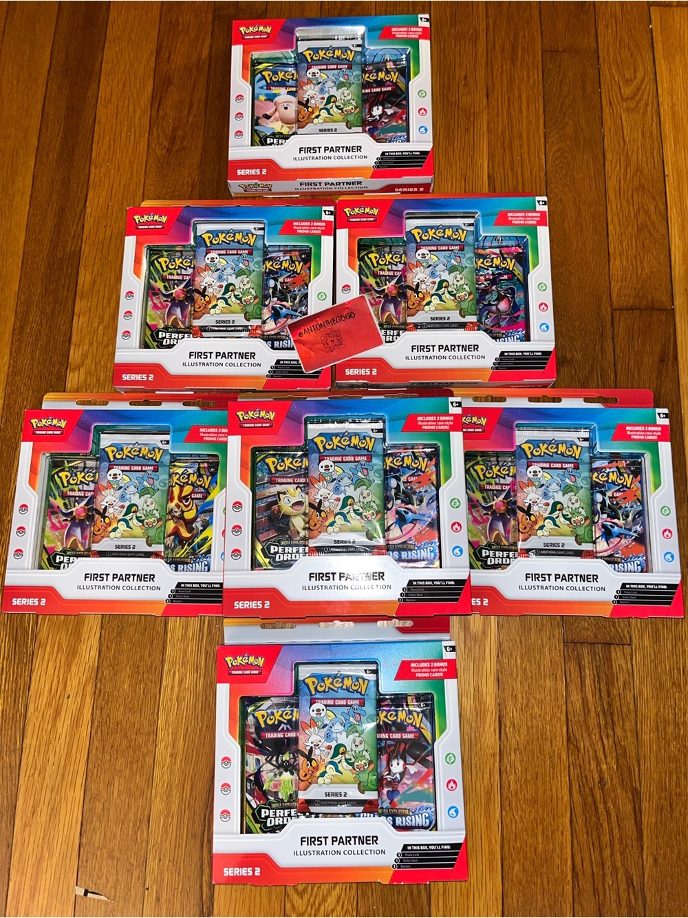 Pokemon First Partner Illustration Collection Series 2 only 1 per